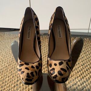 Steve Madden Animal Print Heels